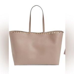 Valentino Rockstud Leather Tote Bag - barely used! Dustbag included